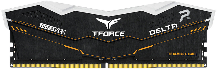 Оперативна пам'ять Team Group DDR5-6400 32768MB PC5-51200 (Kit of 2x16384) T-Force Delta TUF Gaming Alliance RGB (FF5D532G6400HC40BDC01) - зображення 2