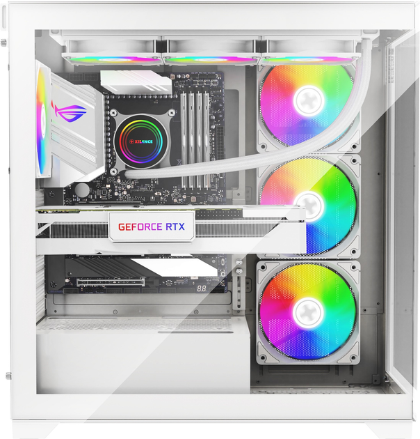 Корпус Xilence Xilent Gleam White (X818.W.ARGB) - зображення 5