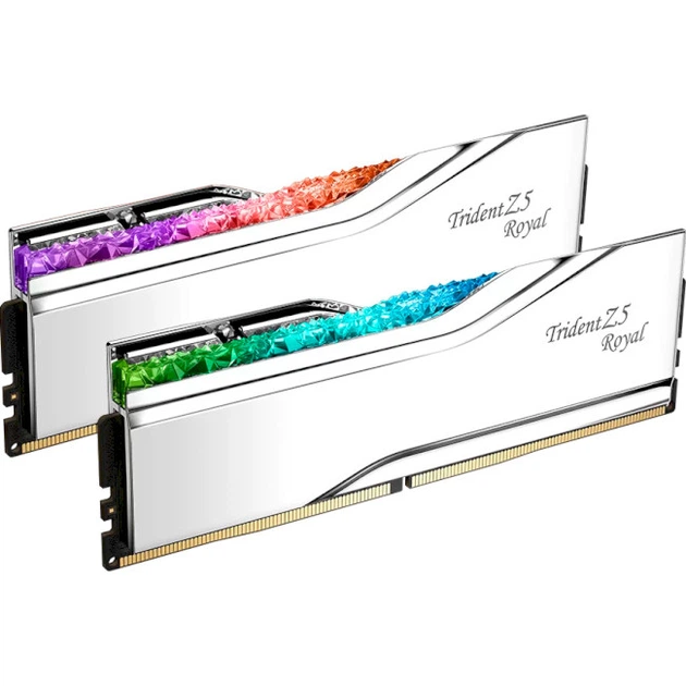 G.Skill 64 GB (2x32GB) DDR5 6400 MHz Trident Z5 Royal Silver (F5