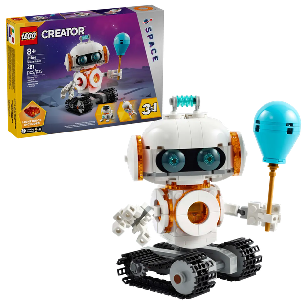 Конструктор LEGO Creator 3in1 Космічний робот 281 елемент (31164) - зображення 2