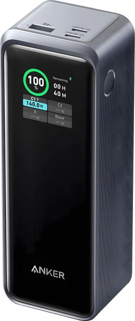 УМБ Anker 737 Prime 250W PD 27650 mAh Black (A1340011) – фото