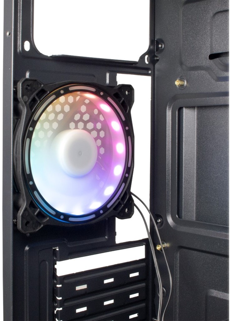Obudowa Inter-Tech B-02 RGB Black (88881330) - obraz 4