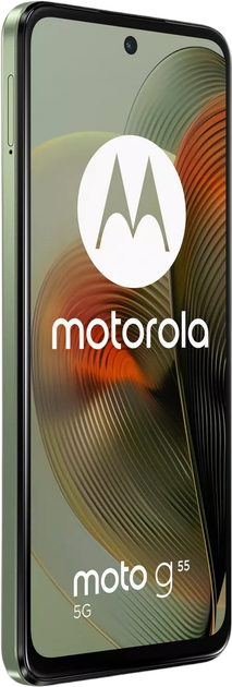 Мобільний телефон Motorola Moto G55 8/256GB Smoky Green (PB5U0004SE) - зображення 5