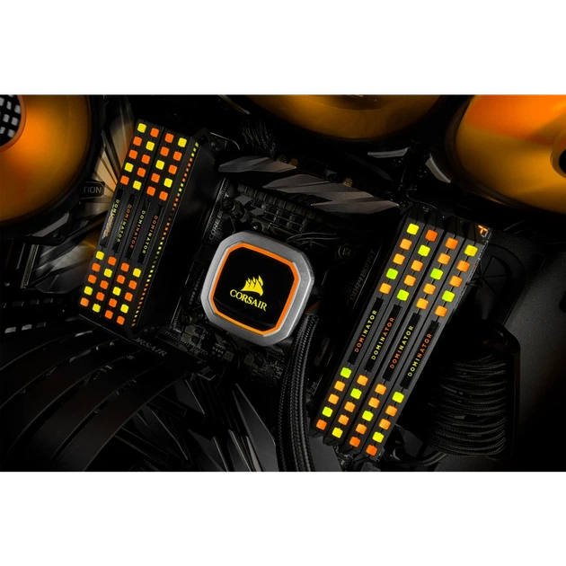 Оперативна пам'ять Corsair DDR4-3200 32768MB PC4-25600 (Kit of 4x8192) Dominator Platinum RGB For AMD Optimized Black (CMT32GX4M4Z3200C16) - зображення 11