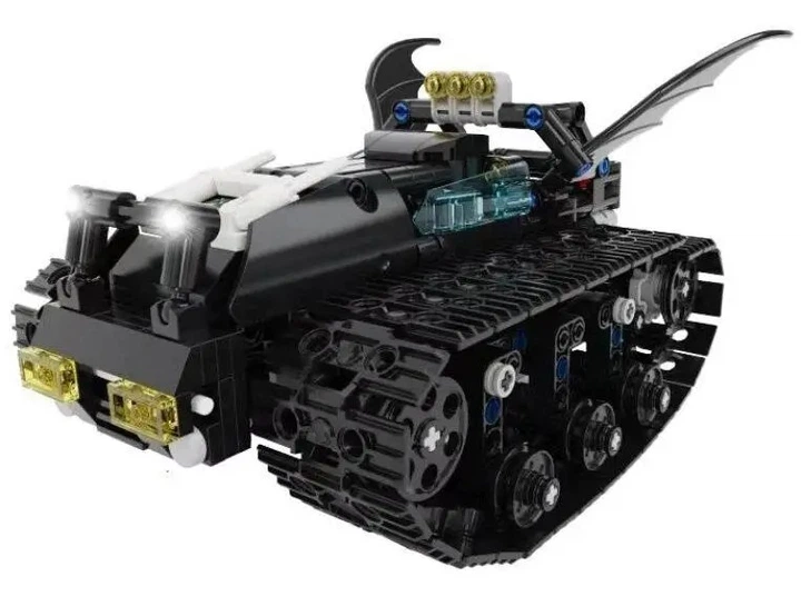 Конструктор Technic Всюдихід Бетмобіль на радіокеруванні та зі смартфона, Машина Бетмена 430 деталей - Фото 3 Конструктор Technic Всюдихід Бетмобіль на радіокеруванні та зі смартфона, Машина Бетмена 430 деталей - зображення 3