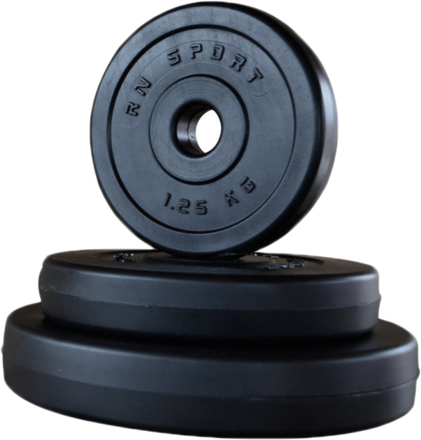 Лавка для жиму RN-Sport ReadMeBlack + 4 грифи, 100 кг дисків (RMB-100) - зображення 11