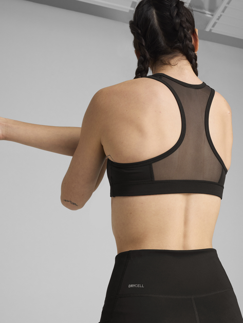 Спортивный топ для фитнеса женский Puma 4Keeps Bra - P 52696101 XXS Black-Small Cat (4067983415760) 