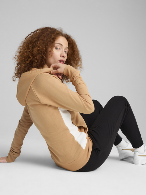 Спортивный костюм женский Puma Hooded Sweat Suit Tr Cl 68507763 XS Warm Beige (4067983614866) 