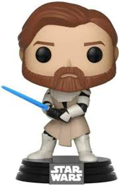 Figurka Funko Pop! Star Wars Clone Wars Obi Wan Kenobi 9 cm (889698317962) - obraz 1