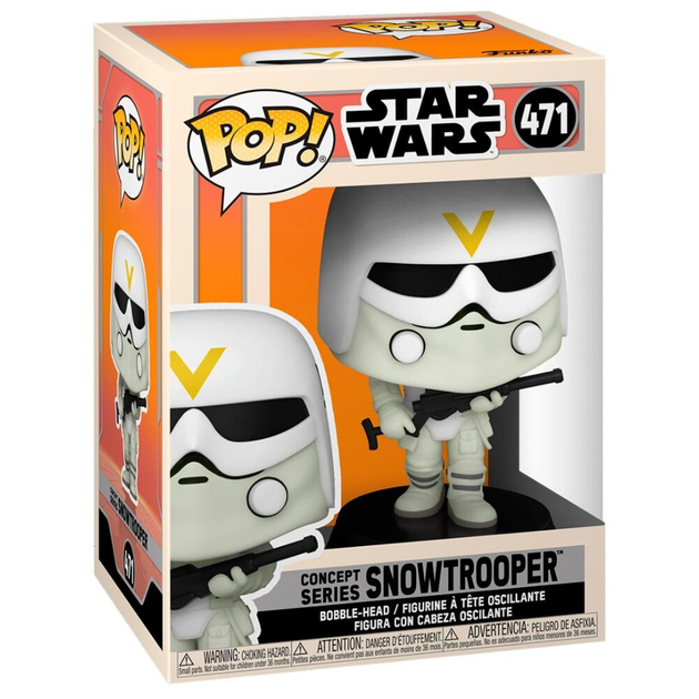 Фігурка Funko Star Wars Concept Series Snowtrooper 9 см (889698567688) - зображення 1