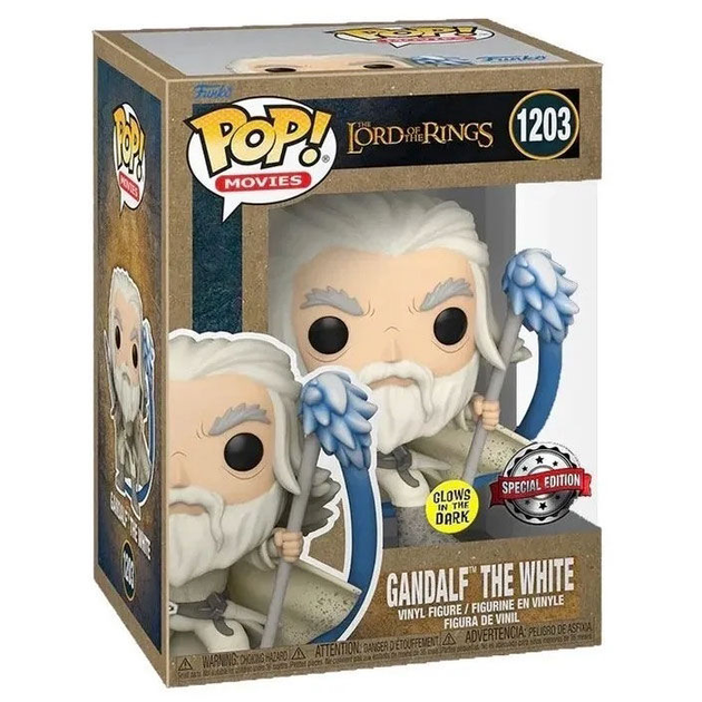 Фігурка Funko Pop! The Lord of the Rings Gandalf The White Exclusive 9 см (889698623391) - зображення 2