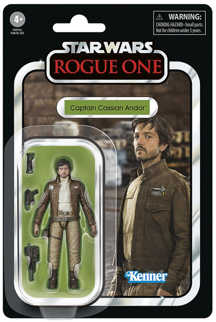 Фігурка з аксесуарами Hasbro Star Wars Rogue One Captain Cassian Andor 9.5 см (5010996202925) - зображення 2