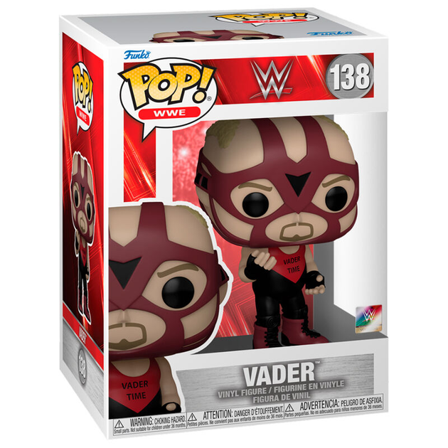 Фігурка Funko Pop! WWE Vader 9 см (889698722834) - зображення 1