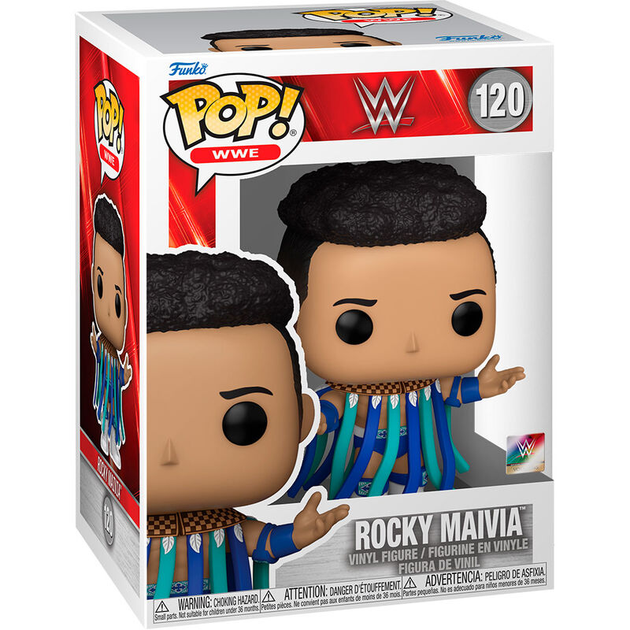 Фігурка Funko Pop! WWE Rocky Maivia 12 см (889698674010) - зображення 2