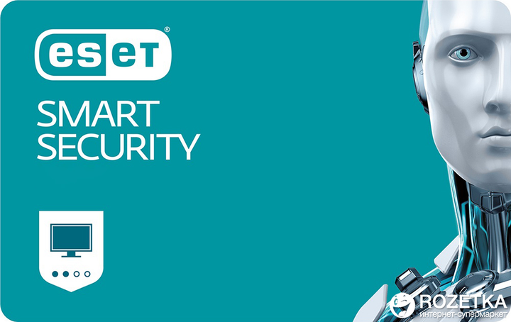 Антивирус ESET Smart Security (2 ПК) лицензия на 1 год Продление – фото ...