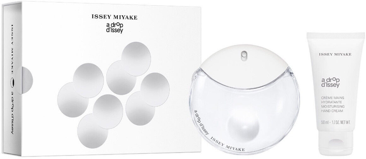 Zestaw damski Issey Miyake A Drop d'Issey Woda perfumowana 50 ml + Krem do rąk 50 ml (3423222092924) - obraz 1