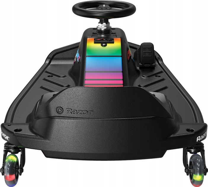 Електричний дрифтовий автомобіль для дітей Razor Crazy Cart Shift Lightshow (845423025915) - зображення 3