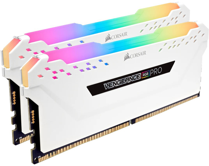 Zestaw modułów wzmacniających podświetlenie Corsair VENGEANCE RGB PRO White (CMWLEKIT2W) - obraz 2