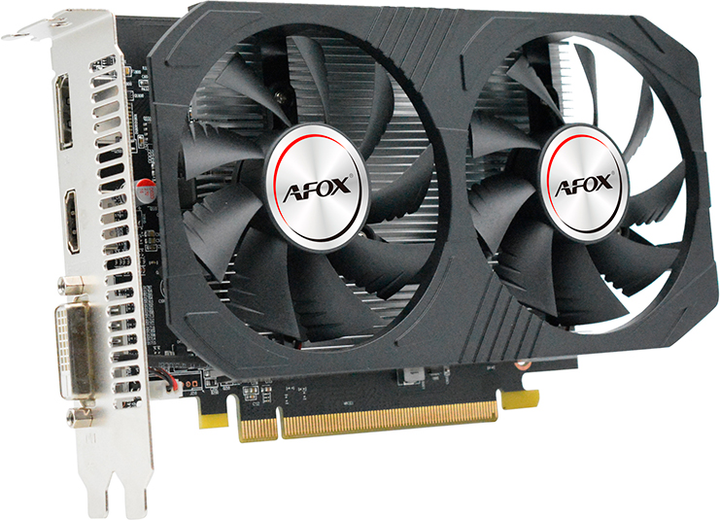AFOX PCI-Ex Radeon RX 560 4GB GDDR5 (128bit) (1275/7000) (DVI-D, HDMI, DisplayPort) (AFRX560-4096D5H4-V2) (AF2209AD000057) - Уцінка - зображення 3