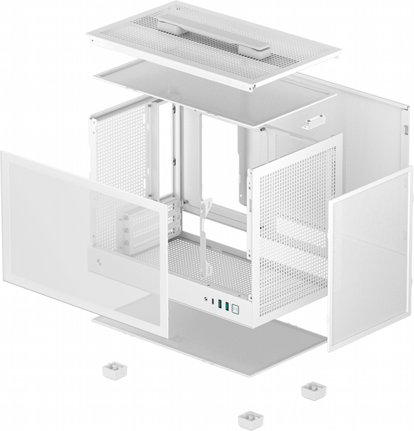 Obudowa DeepCool CH160 White (R-CH160-WHNGI0-G-1) - obraz 10