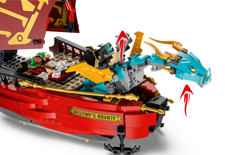Конструктор LEGO Ninjago Перлина Призначення - гонка з часом 1739 елементів (71797) - зображення 5