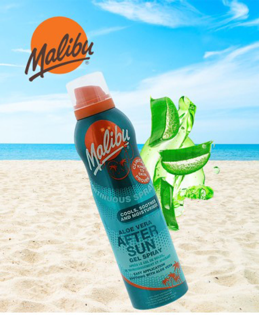 Гель після засмаги Malibu Continuous Aloe Vera 175 мл (5025135117046) - зображення 2