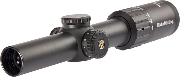 прицел Nikko Stirling Boar Eater 1-6х24 с подсветкой. Сетка - 4 Dot - изображение 6