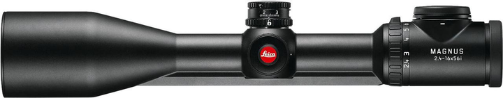 приціл оптичний Leica Magnus 2.4-16x56 із шиною та прицільною сіткою L-4a з підсвіткою. BDC - зображення 2