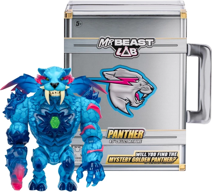 Фигурка Сюрприз Пантера Мисер Бист MrBeast Lab Apex Beast Panther