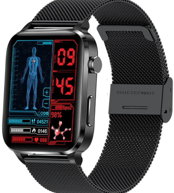 Мужские часы Uwatch Smart F100 Black Nano - изображение 2