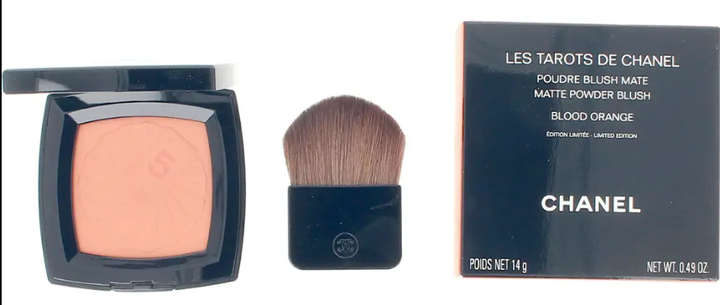 Róż do policzków Chanel Les Tarots Limited Edition matowy 14 g Blood Orange (3145891517286) - obraz 3