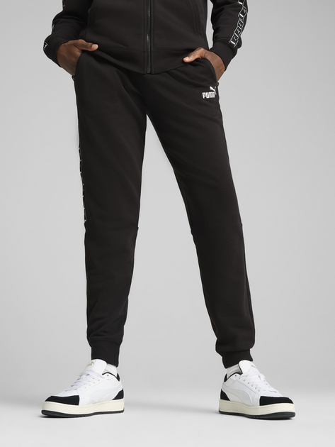 Спортивні штани чоловічі Puma Ess Tape Sweatpants Tr Cl 68468001 M Black від Rozetka на платформі USKIDKA Акція на Спортивні штани чоловічі Puma Ess Tape Sweatpants Tr Cl 68468001 M Black від Rozetka