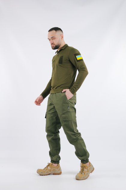 Комплект Intruder: штани Grins ріп стоп + лонгслів Fling хакі M (1651188341/1) - зображення 2