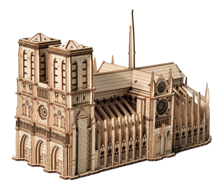 Puzzle 3D Little Story Notre-dame de Paris 313 elementy (5905982170503) - obraz 1