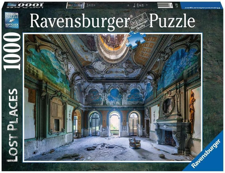 Puzzle Ravensburger Lost Places Palac 1000 elementów (4005556171026) - obraz 1