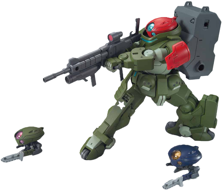 Модель для складання Bandai HG 1/144 Grimoire Red Beret (4573102661401) - зображення 4