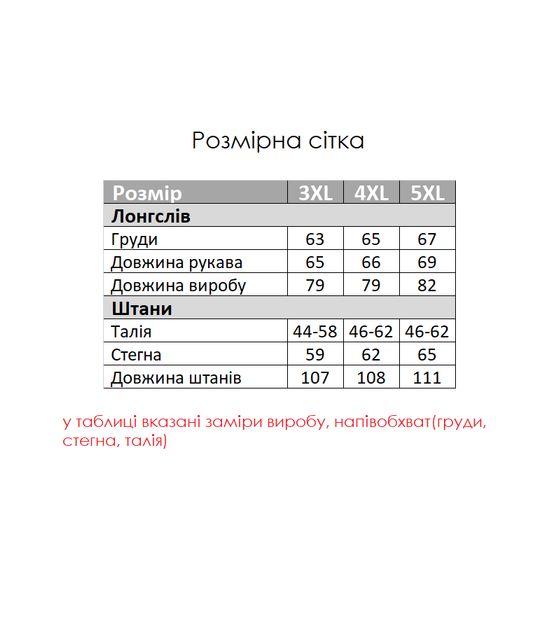 Бавовняна піжама батал лонгслів та штани в клітину сіро-синя клітинка 3XL - зображення 2