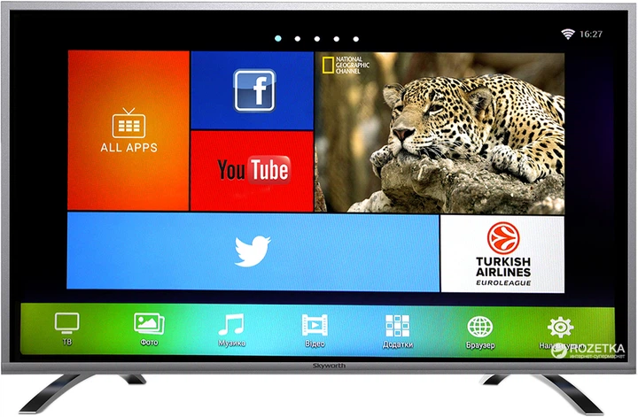Телевизор Skyworth 43E200A купить в интернет-магазине ROZETKA