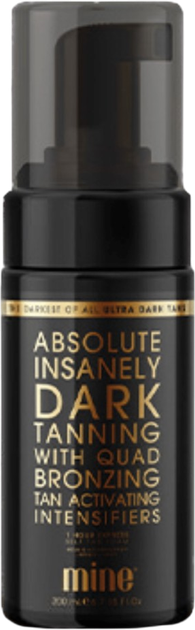 Pianka samoopalająca Mine Tan.Body.Skin Absolute Insanely Dark Tanning 1 Hour Express 100 ml (9347108027128) - obraz 1