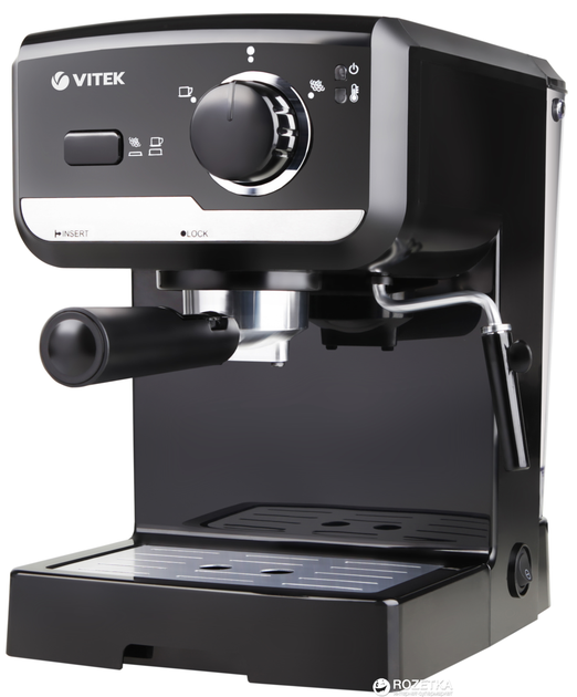 Кофеварка эспрессо VITEK VT-1502 BK – фото, отзывы, характеристики в ...