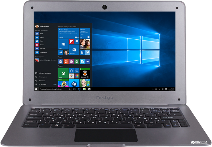 Ноутбук Prestigio Smartbook 116A02 (PSB116A02BFW_RG_CIS) Space Grey ...