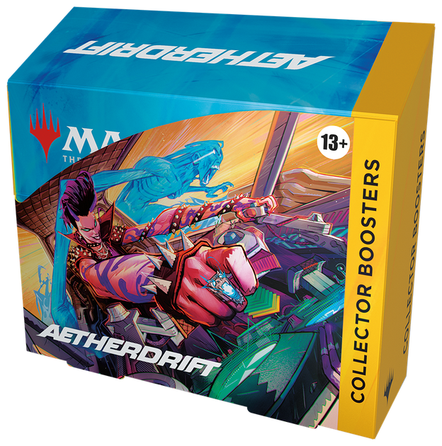 Колекційні карти Wizards of the Coast Magic the Gathering: Aetherdrift - Collector Booster Display (англійське видання) 12 шт. (0195166278759) - зображення 7