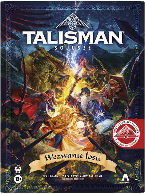 Dodatek do gry planszowej Avalon Hill Talisman: Magia i Miecz (5. edycja) - Sojusze - Wezwanie losu (wydanie polskie) (5010996227898) - obraz 9