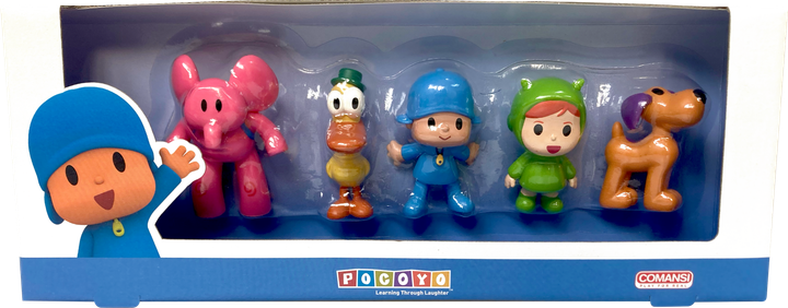 Zestaw figurek Comansi Pocoyo 5 szt (8412906991610) - obraz 1