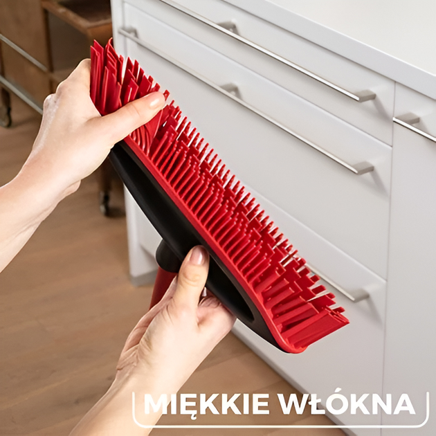 Щітка для підмітання волосся та шерсті Vileda Pet Pro Always Clean без ручки 1 шт (4023103208308) - зображення 5