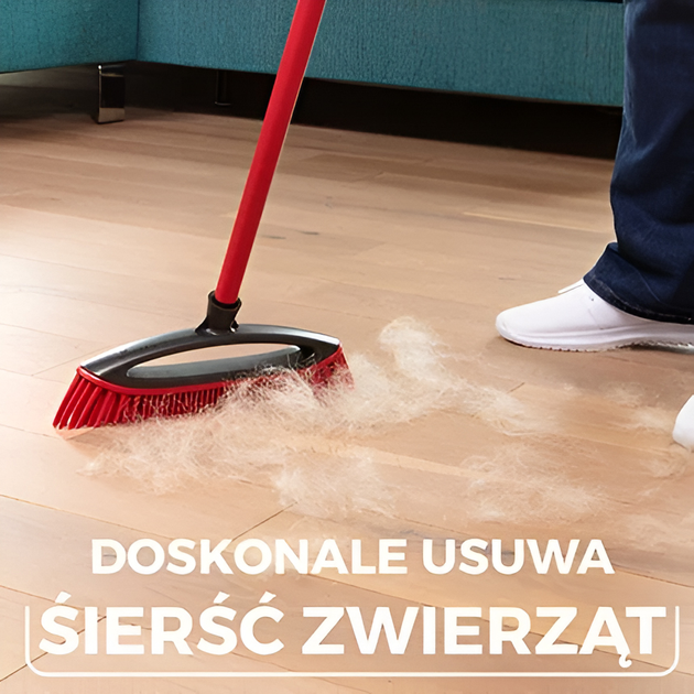 Щітка для підмітання волосся та шерсті Vileda Pet Pro Always Clean без ручки 1 шт (4023103208308) - зображення 6