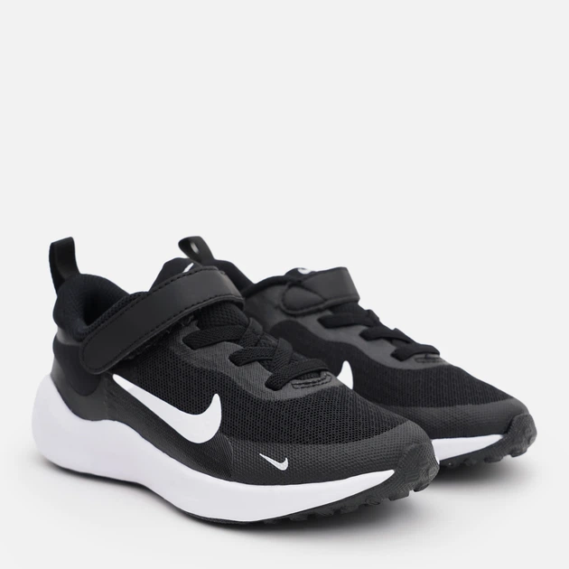 Buty sportowe chłopięce na rzepy Nike Revolution 7 (Psv) FB7690-003 28 (11CUS) Czarne (196969497736) - obraz 2