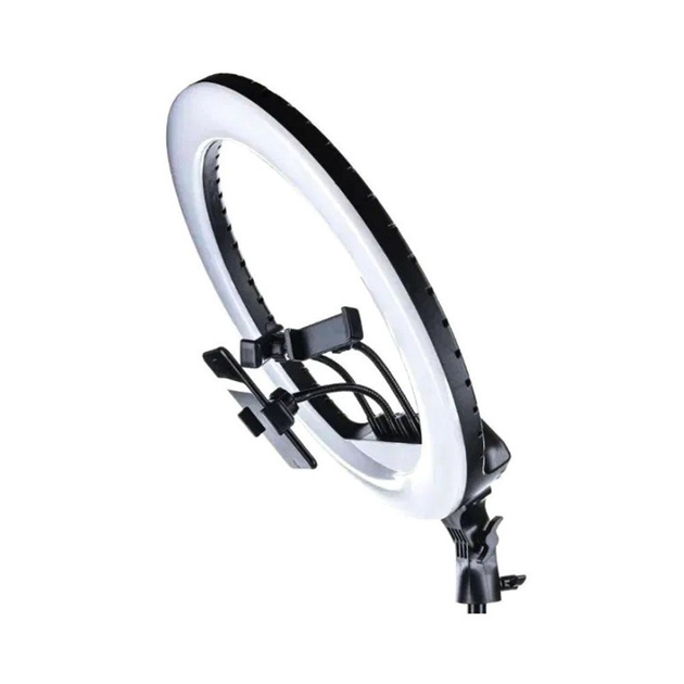 Набор блогера LED лампа RL-14 36 см + штатив 2м + держатели для телефона для фото и видео и пульт ДУ - изображение 3