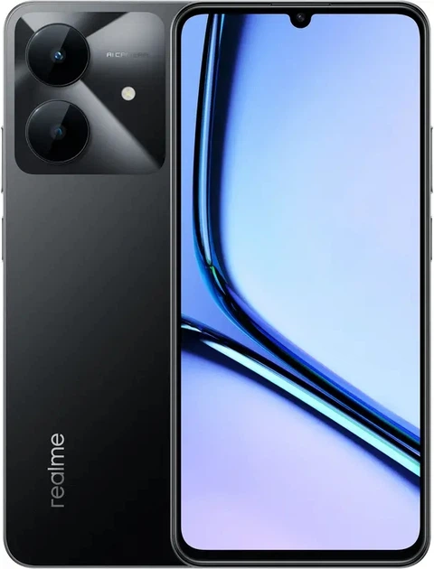 Мобільний телефон Realme Note 60X 3/64GB Marble Black – фото
