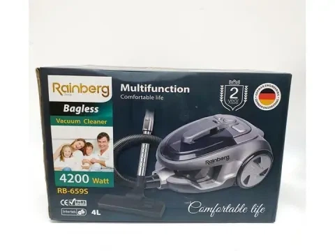 Пылесос Rainberg RB-659S колбовой с регулятором мощности HEPA фильтр 4L - 4200 W - Фото 5 Пылесос Rainberg RB-659S колбовой с регулятором мощности HEPA фильтр 4L - 4200 W - изображение 5